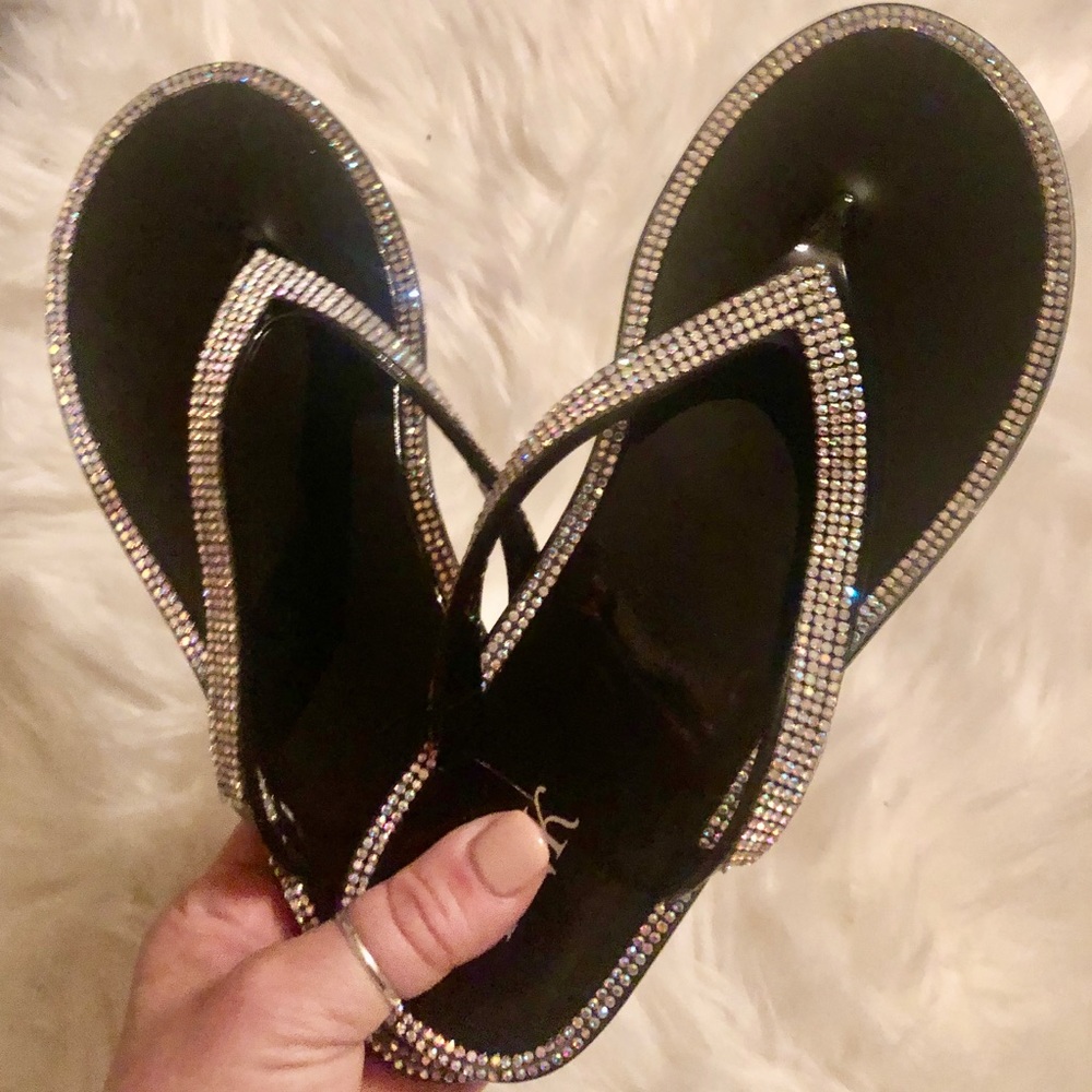 NIB GLAMOUR FASHION JELLY SANDALS